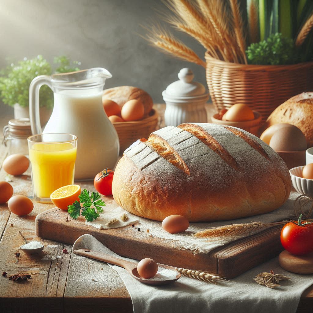 Receita de Pão Caseiro Fofinho
